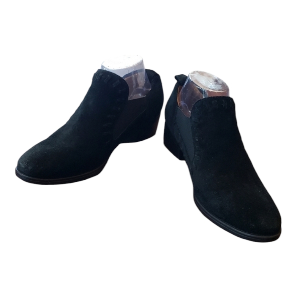 Montana Cortland Black Suede Women's Booties‎ 9.5